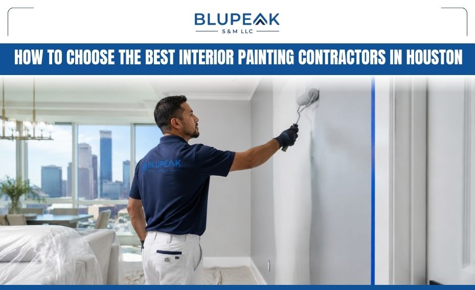How to Choose the Best Interior Painting Contractors in Houston - Blupeaksm