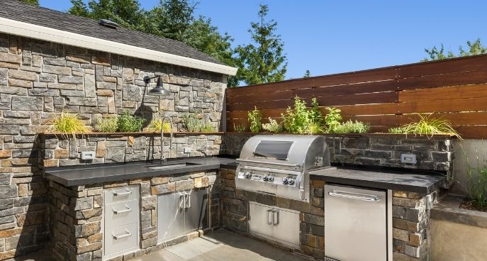 Outdoor Kitchen Installation for Backyards, Patios and Entertaining Spaces - BLUPEAK S&M LLC