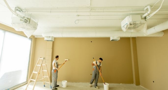 Commercial Painting in Houston for Offices, Retail, and Managed Properties - BLUPEAK S&M LLC