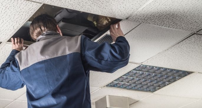 Ceiling Grid Repair for Commercial Spaces, Offices, and Managed Properties - BLUPEAK S&M LLC