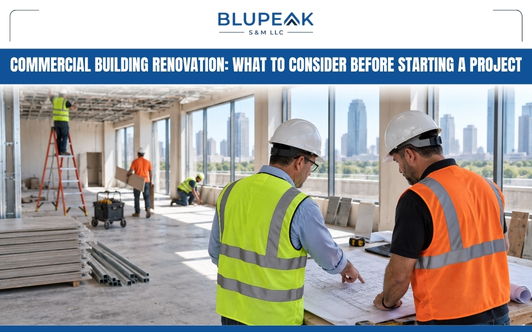 Commercial Building Renovation - Blupeaksm