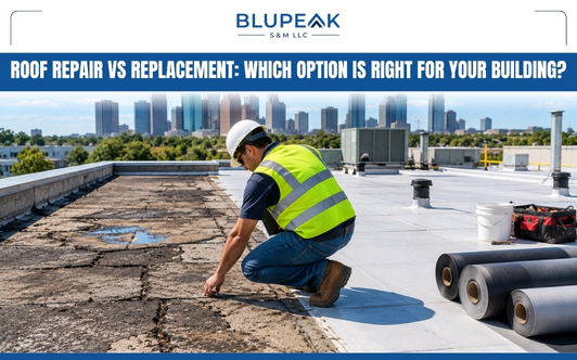 Roof Repair vs Replacement - Blupeaksm